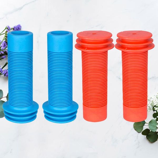 bike handlebars &components 2 pairs of universal handlebar grips non-slip silicone cover sleeve tube (red and blue)
bike handlebars &components 2 pairs of universal handlebar grips non-slip silicone cover sleeve tube (red and blue)