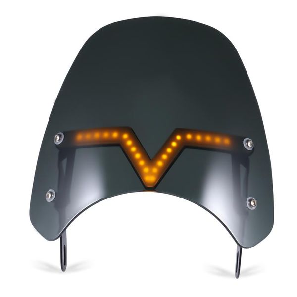 motorcycle windshield universal wind deflector windscreen for 5"-7" headlight moto scooter screen with led signal light
motorcycle windshield universal wind deflector windscreen for 5"-7" headlight moto scooter screen with led signal light