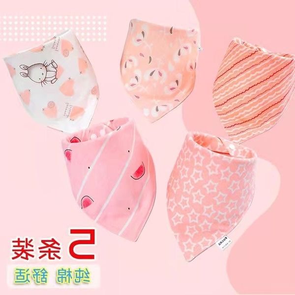 baby saliva triangle towel pure cotton double-layer snap waterproof newborn pocket children's scarf bib
baby saliva triangle towel pure cotton double-layer snap waterproof newborn pocket children's scarf bib