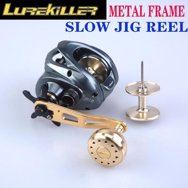 baitcasting reels lurekiller double spools slow jigging reel metal body sea monster 400hg 12kgs drag gear ratio 7.0:1 saltwater
baitcasting reels lurekiller double spools slow jigging reel metal body sea monster 400hg 12kgs drag gear ratio 7.0:1 saltwater
