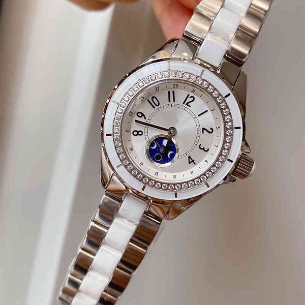 new women's fashion formal watch casual office quartz ceramic band wrist bracelet anniversary gift, Silver
new women's fashion formal watch casual office quartz ceramic band wrist bracelet anniversary gift, Silver