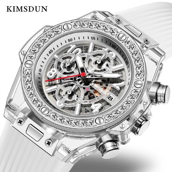 wristwatches kimsdun men's quartz watch women's fashion luxury diamond silicone strap date display waterproof quality relogio wris, Slivery;brown
wristwatches kimsdun men's quartz watch women's fashion luxury diamond silicone strap date display waterproof quality relogio wris, Slivery;brown