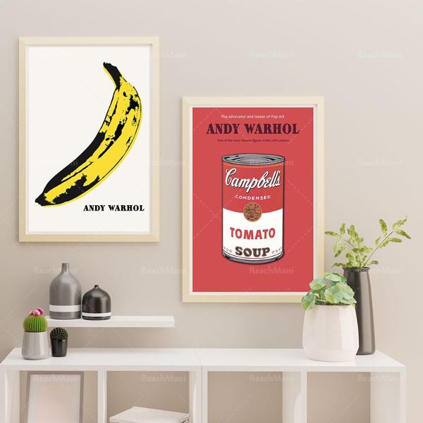 paintings andy warhol banana-tomato soup exhibition poster/andy art print decoration wall gift poster
paintings andy warhol banana-tomato soup exhibition poster/andy art print decoration wall gift poster