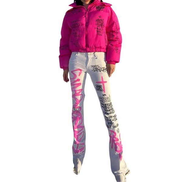 women's pants & capris imcute hip-hop letter print straight-leg ladies high-waist buttoned pocket trousers street fashion slim-fit wide, Black;white
women's pants & capris imcute hip-hop letter print straight-leg ladies high-waist buttoned pocket trousers street fashion slim-fit wide, Black;white