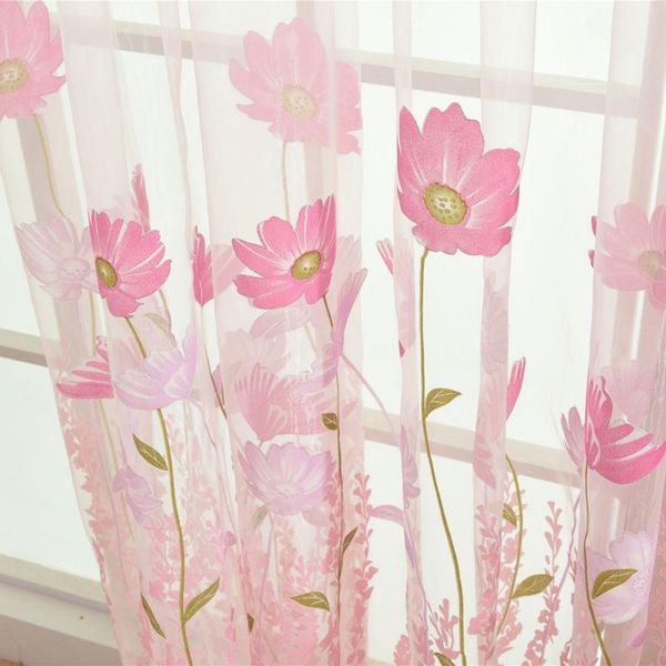 tulip floral window tulle curtains 1m*2m voile sheer for bedroom living room balcony flower pattern sun-shading curtain & drapes
tulip floral window tulle curtains 1m*2m voile sheer for bedroom living room balcony flower pattern sun-shading curtain & drapes