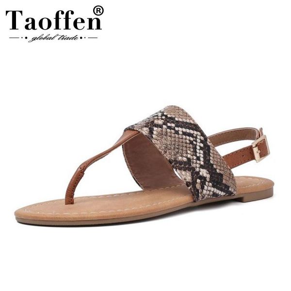 taoffen size 35-45 snake pattern simple daily fashion sandals vacation summer beach club buckle shoes women flats, Black
taoffen size 35-45 snake pattern simple daily fashion sandals vacation summer beach club buckle shoes women flats, Black