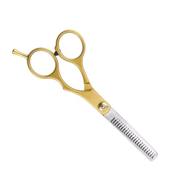 hair scissors cutting styling tool teeth stainless steel professional barber salon hairdressing haircut shears (gold)
hair scissors cutting styling tool teeth stainless steel professional barber salon hairdressing haircut shears (gold)