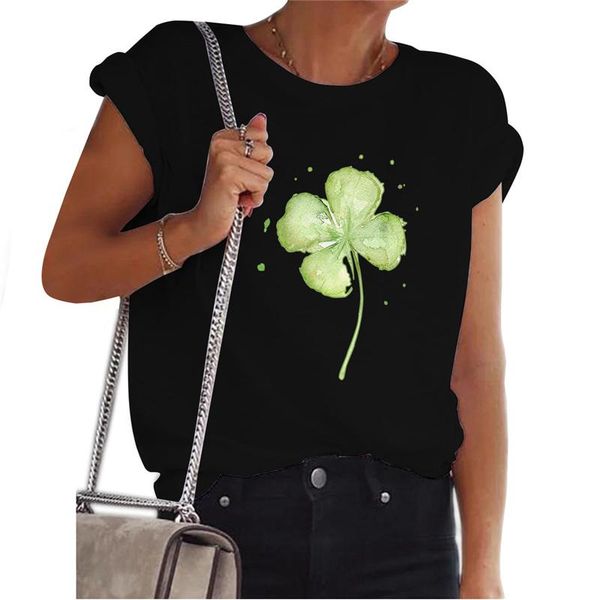 lucky clover print summer women t shirt casual streetwear 5xl oversized ladies pullover tee fashion o-neck short sleeve women's t-shir, White
lucky clover print summer women t shirt casual streetwear 5xl oversized ladies pullover tee fashion o-neck short sleeve women's t-shir, White