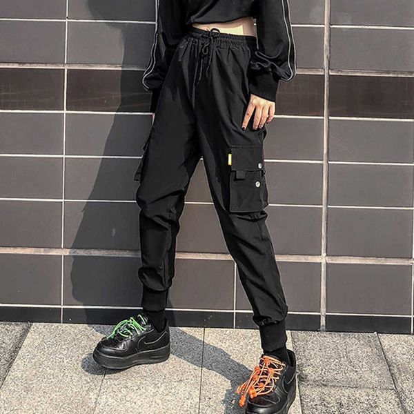 spring big pockets cargo pant high waist loose streetwear harem baggy trousers hip hop joggers warm sweatpants 210531, Black;white
spring big pockets cargo pant high waist loose streetwear harem baggy trousers hip hop joggers warm sweatpants 210531, Black;white