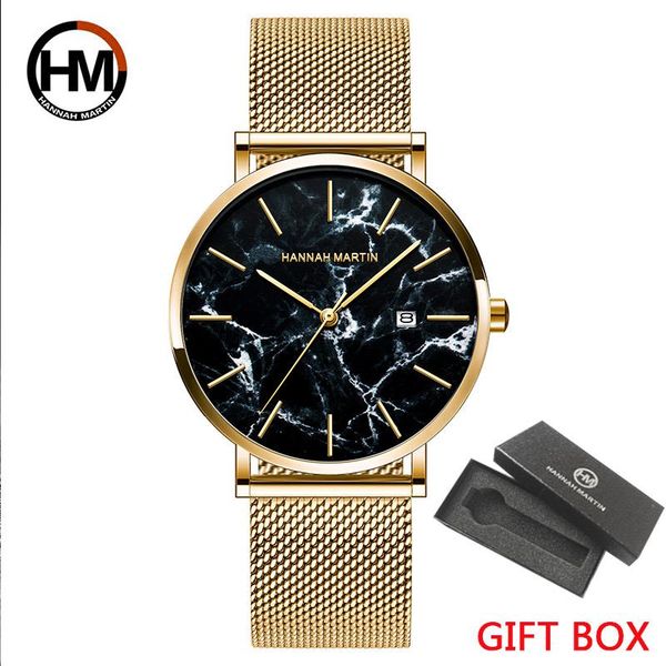 wristwatches japan simple design classic women full black marbling stainless steel mesh female quartz casual waterproof ladies watches, Slivery;brown 
wristwatches japan simple design classic women full black marbling stainless steel mesh female quartz casual waterproof ladies watches, Slivery;brown