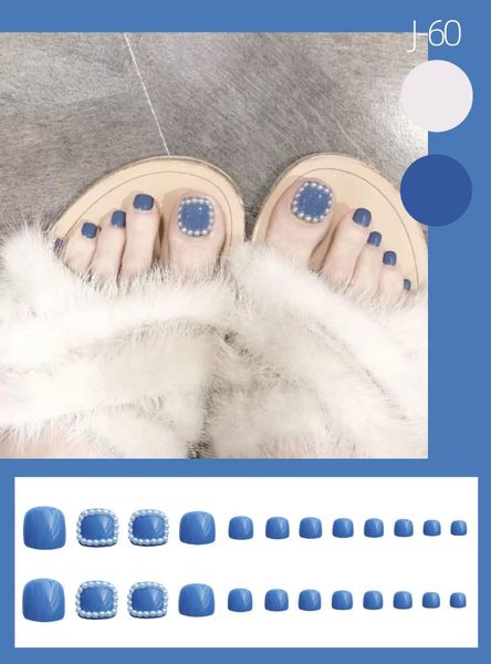 false nails fake toe stickers sea blue pearl wear nail finished 24pcs with glue thrk889, Red;gold
false nails fake toe stickers sea blue pearl wear nail finished 24pcs with glue thrk889, Red;gold