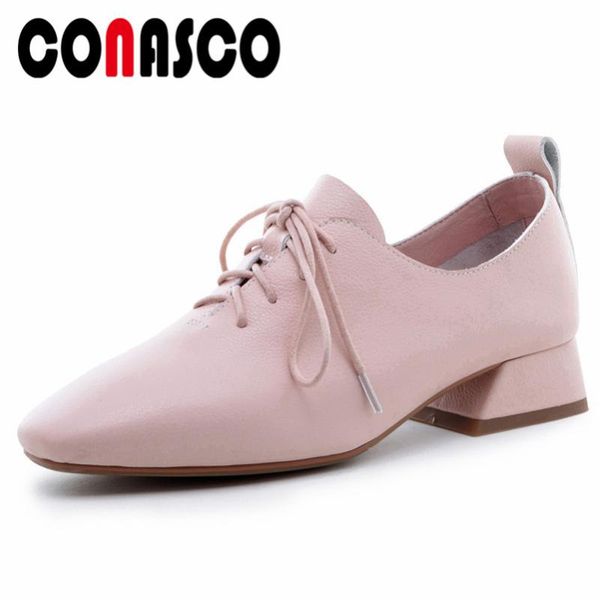 dress shoes conasco fashion cute women genuine leather high heels spring summer woman corss-tied square toe party basic pumps, Black
dress shoes conasco fashion cute women genuine leather high heels spring summer woman corss-tied square toe party basic pumps, Black
