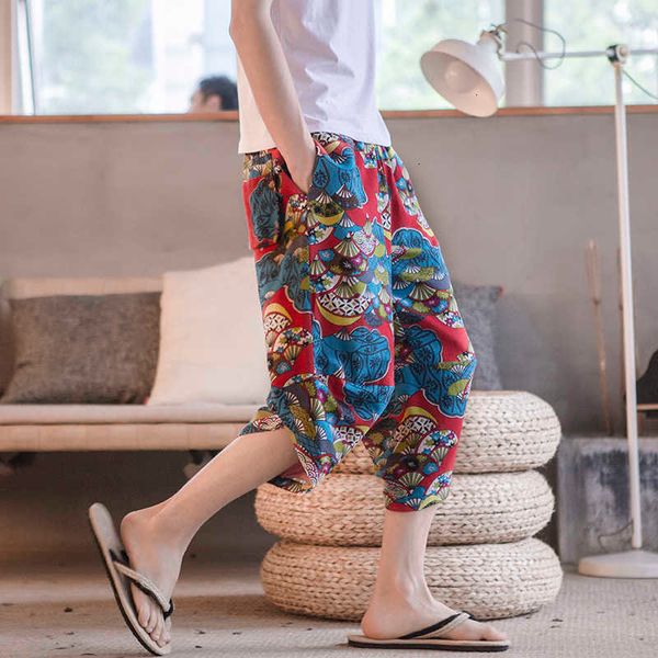 men's pants summer cotton men casual hip hop trousers drawstring cross bloomers calf-length joggers street wear uruv, Black
men's pants summer cotton men casual hip hop trousers drawstring cross bloomers calf-length joggers street wear uruv, Black