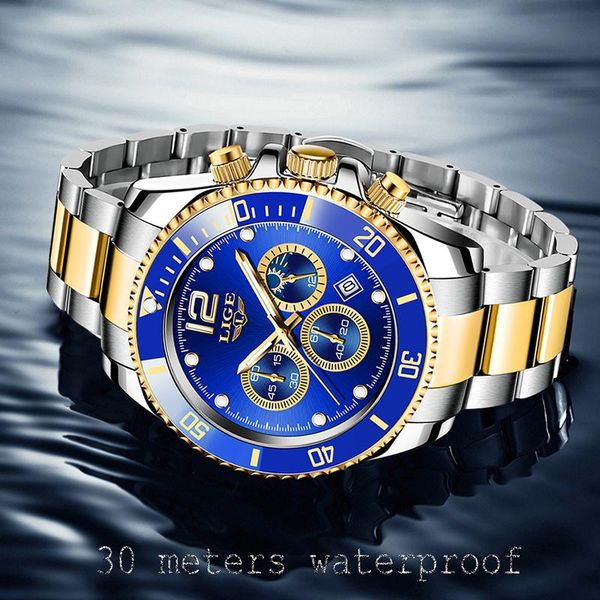 wristwatches 2021 lige fashion diver men watch waterproof date clocks sport watches mens quartz wristwatch relogio masculin, Slivery;brown
wristwatches 2021 lige fashion diver men watch waterproof date clocks sport watches mens quartz wristwatch relogio masculin, Slivery;brown