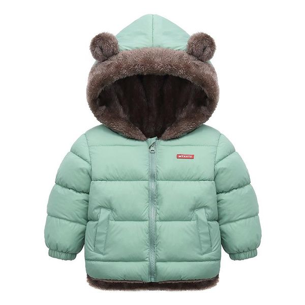 down coat warm children's cashmere cotton padded jacket boys fllece girls baby thickened outwear hoodie, Blue;gray
down coat warm children's cashmere cotton padded jacket boys fllece girls baby thickened outwear hoodie, Blue;gray