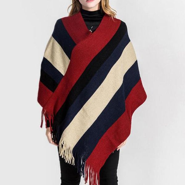 scarves stripe tassel knit shawl for women neckerchief knitting scarf muffles wrap blanket pashmina knitted coat, Blue;gray
scarves stripe tassel knit shawl for women neckerchief knitting scarf muffles wrap blanket pashmina knitted coat, Blue;gray
