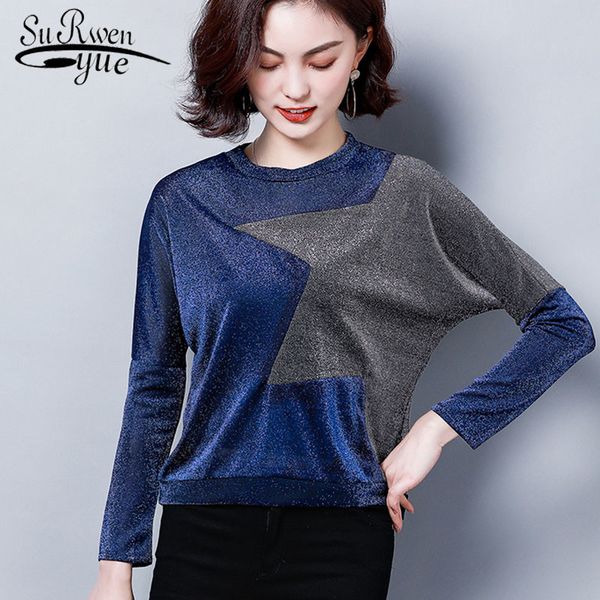 fashion women plus size long sleeve shirts o neck s and blouses s clothing female blusas 50 210521, White
fashion women plus size long sleeve shirts o neck s and blouses s clothing female blusas 50 210521, White