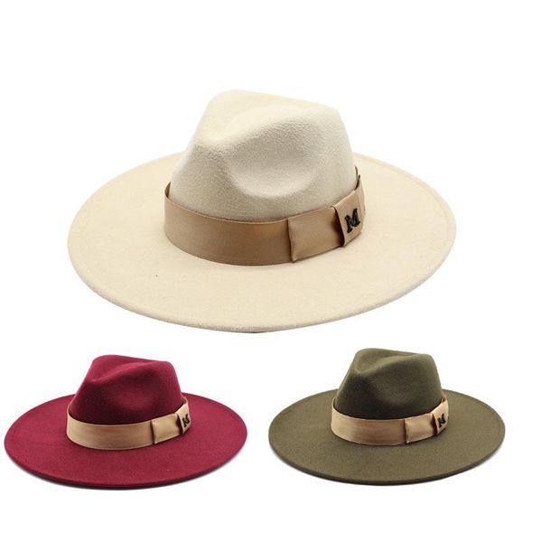 wide brim hats autumn winter fedora wan womaen's hat panama european american style wholesale belt jazz cap 9.5cm wholesale2021, Blue;gray
wide brim hats autumn winter fedora wan womaen's hat panama european american style wholesale belt jazz cap 9.5cm wholesale2021, Blue;gray