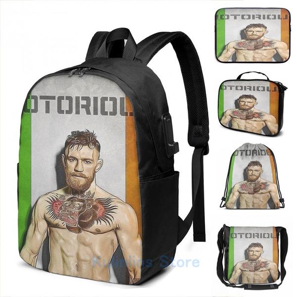 backpack funny graphic print conor mcgregor the notorious usb charge men school bags women bag travel laptop
backpack funny graphic print conor mcgregor the notorious usb charge men school bags women bag travel laptop