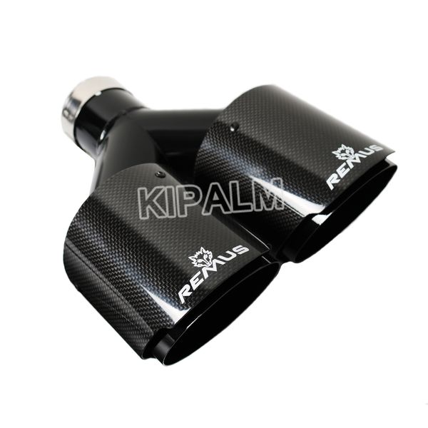 1 pcs car universal dual pipes equal length straight cut remus sport glossy carbon fiber exhaust muffler tips black inner pipe for bmw audi
1 pcs car universal dual pipes equal length straight cut remus sport glossy carbon fiber exhaust muffler tips black inner pipe for bmw audi