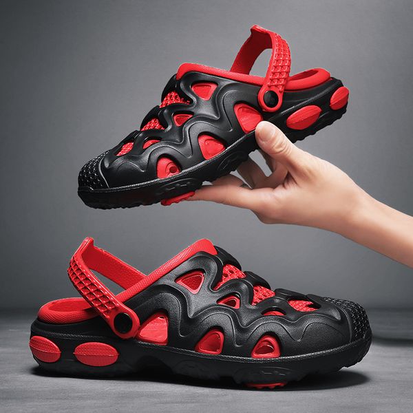 summer red selling hole shoes men breathable indoor fashion slippers men garden shoes beach flats casual slippers pantuflas, Black
summer red selling hole shoes men breathable indoor fashion slippers men garden shoes beach flats casual slippers pantuflas, Black