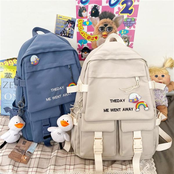 backpack women's embroidery letters waterproof bags backpacks for girls boys 2021 over shoulder kawaii travel mochilas
backpack women's embroidery letters waterproof bags backpacks for girls boys 2021 over shoulder kawaii travel mochilas