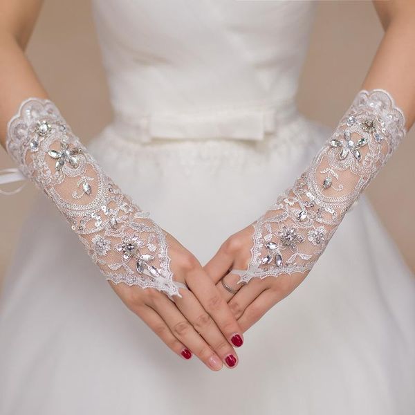 bridal gloves wedding milk white short lace beaded finger wholesale
bridal gloves wedding milk white short lace beaded finger wholesale