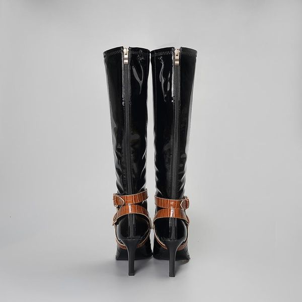 boots mkkhou fashion knee-high women winter patent leather pointy stiletto heel .5cm high heels x2oa, Black
boots mkkhou fashion knee-high women winter patent leather pointy stiletto heel .5cm high heels x2oa, Black