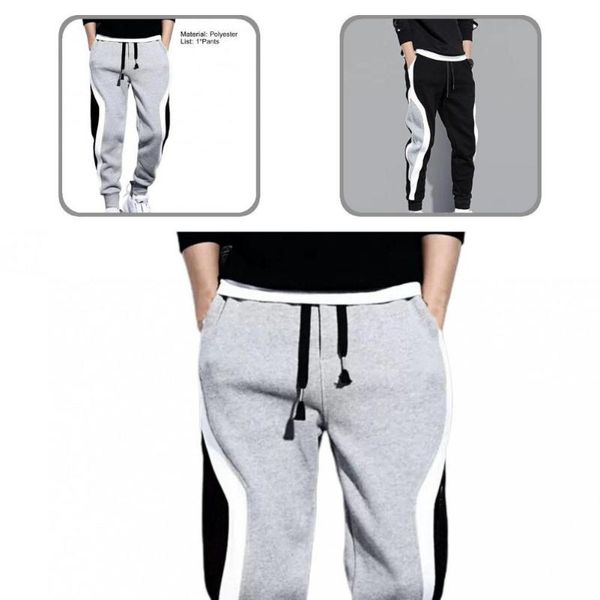 men's pants long fabulous multi pocket drawstring sweatpants casual men soft for jogging, Black
men's pants long fabulous multi pocket drawstring sweatpants casual men soft for jogging, Black