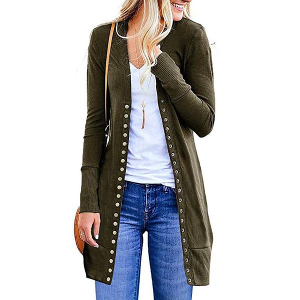 women's knits & tees knitted sweaters coat women fashion autumn long sleeve single breasted cardigan slim solid color mid-length outwea, White
women's knits & tees knitted sweaters coat women fashion autumn long sleeve single breasted cardigan slim solid color mid-length outwea, White