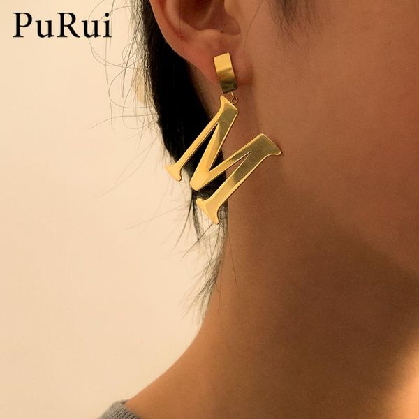 dangle & chandelier stainless steel m letter drop earrings gold color alphabet earring women titanium ear jewelry, Silver
dangle & chandelier stainless steel m letter drop earrings gold color alphabet earring women titanium ear jewelry, Silver