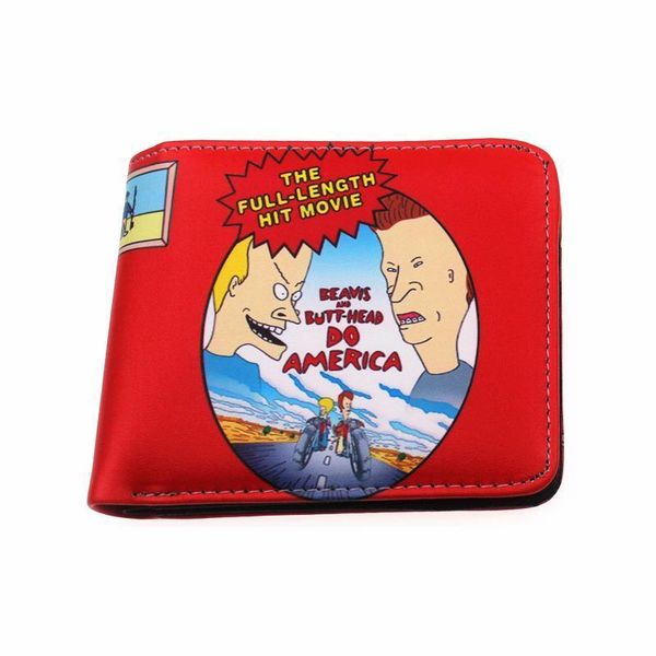 beavis butt head america wallet short hand takes b amp coco film movie purse designer coin zipper, Red;black
beavis butt head america wallet short hand takes b amp coco film movie purse designer coin zipper, Red;black