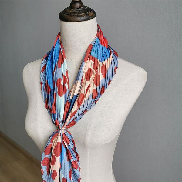 scarves selling miyake pleated european and american fan fashion scarf diamond dots print in stock, Blue;gray
scarves selling miyake pleated european and american fan fashion scarf diamond dots print in stock, Blue;gray