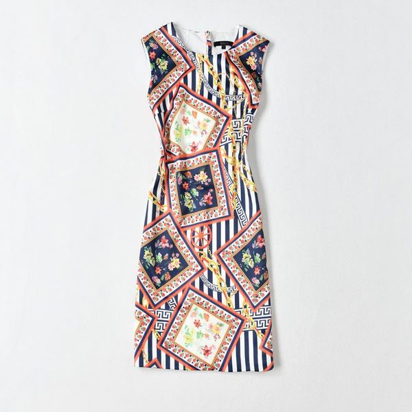 casual dresses vintage flower print women dress elegant o-neck sheath stripe d4195, Black;gray
casual dresses vintage flower print women dress elegant o-neck sheath stripe d4195, Black;gray