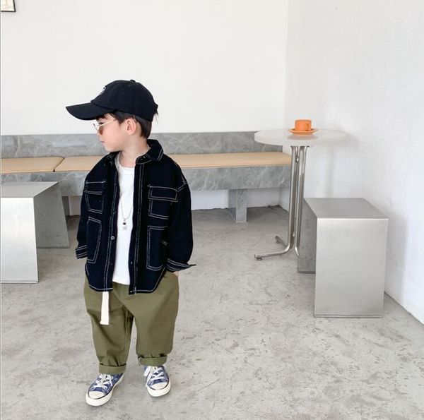 wholesale girls boys denim coat spring cotton full sleeve kids jacket 3-8 years yx857 jackets, Blue;gray
wholesale girls boys denim coat spring cotton full sleeve kids jacket 3-8 years yx857 jackets, Blue;gray