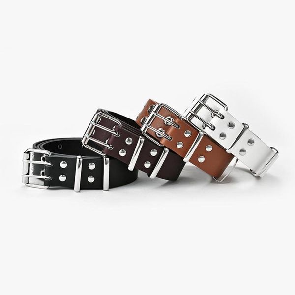 fashion harajuku women chain belt adjustable punk style double eyelet grommet metal buckle leather waistband for jeans belt, Black;brown
fashion harajuku women chain belt adjustable punk style double eyelet grommet metal buckle leather waistband for jeans belt, Black;brown