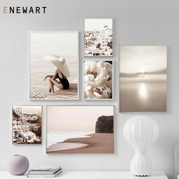 paintings boho style canvas painting sunset beach poster nordic mediterranean city pography wall art picture for living room
paintings boho style canvas painting sunset beach poster nordic mediterranean city pography wall art picture for living room