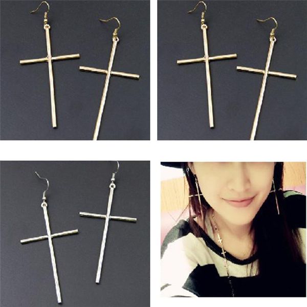 dangle & chandelier collection stainless steel ear stud cross pendant earrings for men and women punk gothic jewelry gift 1pair, Silver
dangle & chandelier collection stainless steel ear stud cross pendant earrings for men and women punk gothic jewelry gift 1pair, Silver