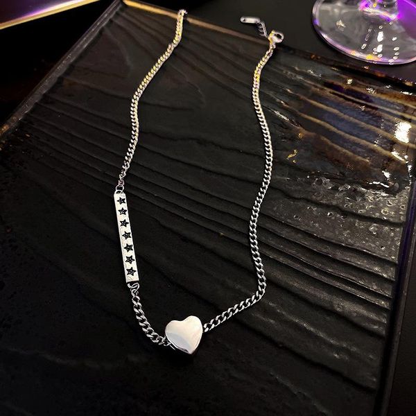 pendant necklaces jewelry luxurious vintage charm hip hop love peach heart collarbone sweater women choker wedding necklace for girls, Silver
pendant necklaces jewelry luxurious vintage charm hip hop love peach heart collarbone sweater women choker wedding necklace for girls, Silver