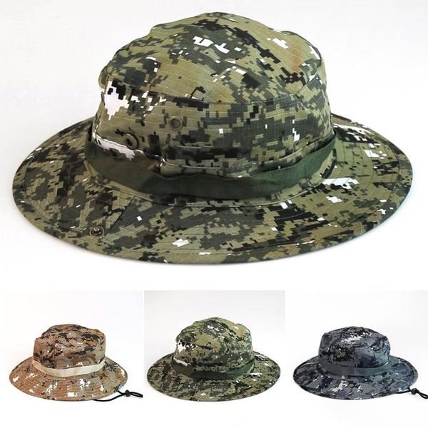 men women sports boonie washed cotton twill chin cord military camouflage hunting hat travel sun cap bucket style fisherman outdoor hats, Black;white
men women sports boonie washed cotton twill chin cord military camouflage hunting hat travel sun cap bucket style fisherman outdoor hats, Black;white