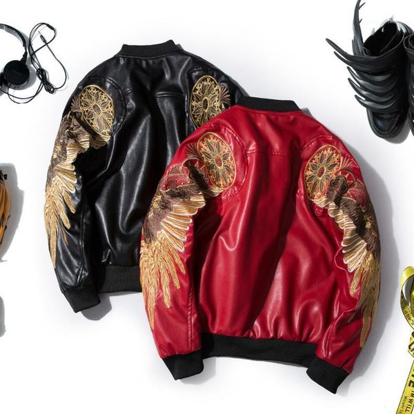 men's fur & faux winter autumn clothing men fashion red black long sleeve leather jackets lovers embroidery flight women couples
men's fur & faux winter autumn clothing men fashion red black long sleeve leather jackets lovers embroidery flight women couples