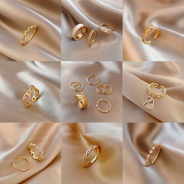 korean design sense ins fashion personality geometric vibrato with the same set of index finger tiktok ring, Black
korean design sense ins fashion personality geometric vibrato with the same set of index finger tiktok ring, Black