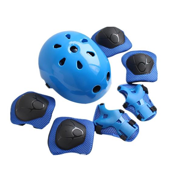 7pcs/set kids boy girl safety helmet knee elbow pad sets children cycling skate bicycle protection guard & pads, Black;gray
7pcs/set kids boy girl safety helmet knee elbow pad sets children cycling skate bicycle protection guard & pads, Black;gray