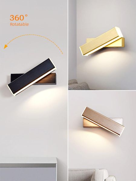 adjustable wall lamp bedside reading lights modern simple decoration for living room bedroom aisle corridor rotatable function
adjustable wall lamp bedside reading lights modern simple decoration for living room bedroom aisle corridor rotatable function
