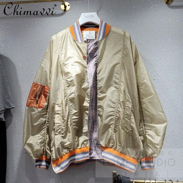 women's jackets 2021 summer loose color contrast patchwork thin sun protection clothing coat slimming long sleeve top, Black;brown
women's jackets 2021 summer loose color contrast patchwork thin sun protection clothing coat slimming long sleeve top, Black;brown