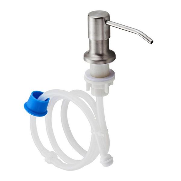 liquid soap dispenser 304 stainless steel sink pump head extension silicone tube for kitchen bathroom washing cleaning
liquid soap dispenser 304 stainless steel sink pump head extension silicone tube for kitchen bathroom washing cleaning
