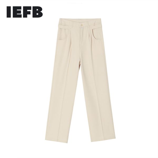 iefb / men's wear spring solid color slim casual suit pants for male all-match simple trousers with pockets 9y3020 210524, Black
iefb / men's wear spring solid color slim casual suit pants for male all-match simple trousers with pockets 9y3020 210524, Black