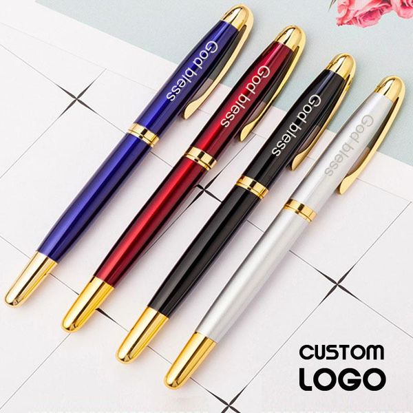 gel pens customized logo metal business signature pen high-end lettering name gift student stationery office school supplies
gel pens customized logo metal business signature pen high-end lettering name gift student stationery office school supplies