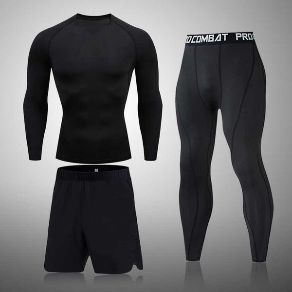 men's sportswear compression suits training clothing set training jogging sports thermal underwear running workout gym tights 211006, Gray
men's sportswear compression suits training clothing set training jogging sports thermal underwear running workout gym tights 211006, Gray