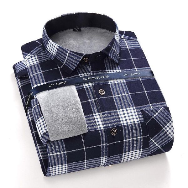 men's casual shirts winter flannel dress shirt for men long sleeve plaid 100%cotton warm fleece lining fashion soft male, White;black
men's casual shirts winter flannel dress shirt for men long sleeve plaid 100%cotton warm fleece lining fashion soft male, White;black